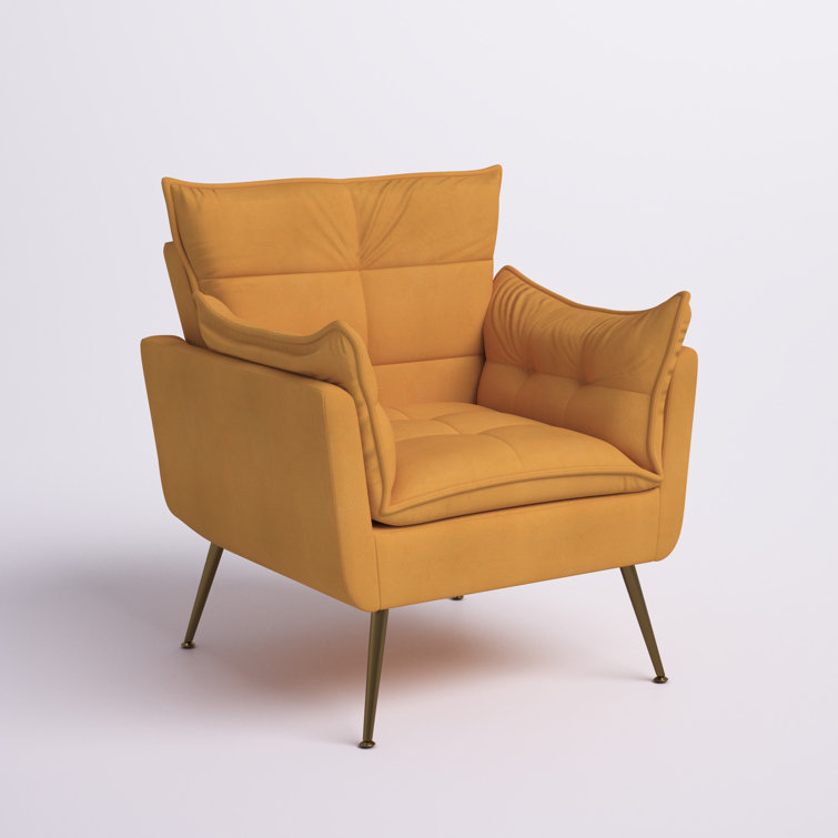 Etta Avenue™ Toulouse Upholstered Armchair & Reviews Wayfair